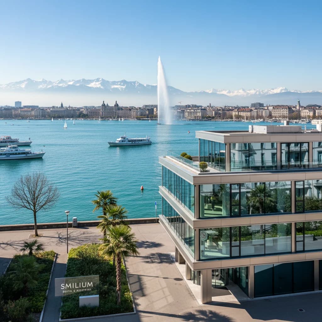 Modern dental clinic in Geneva, Switzerland